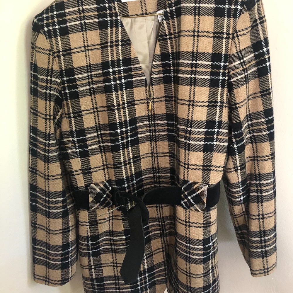 Liz Claiborne Suits Coat Dress w/Belt